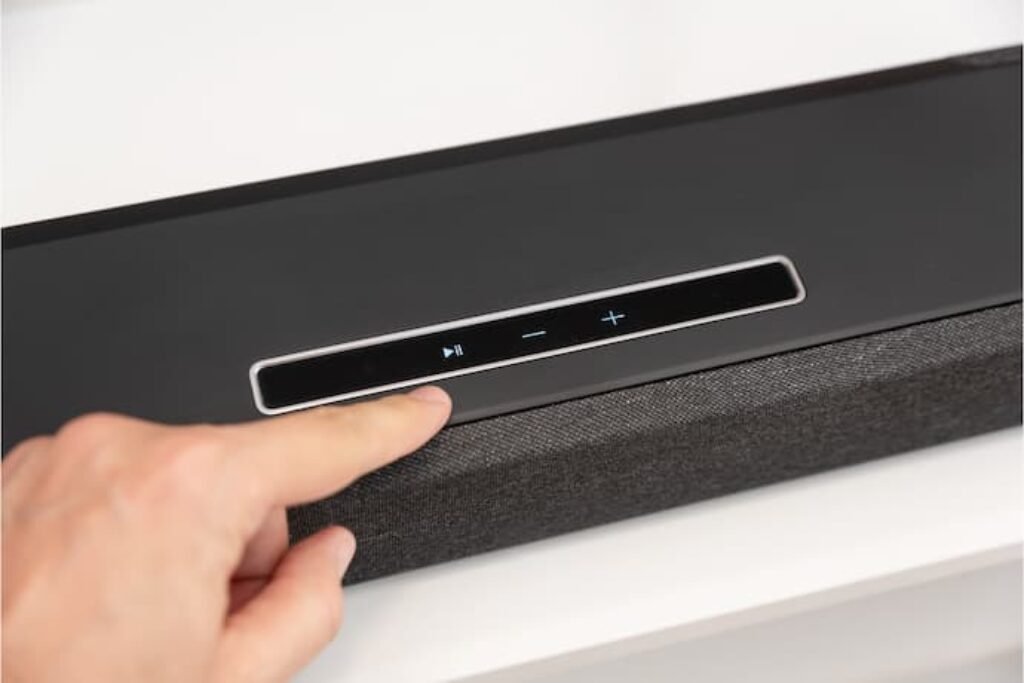 botões Soundbar
