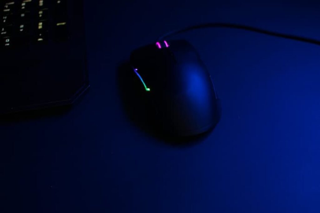 Mouse gamer preto