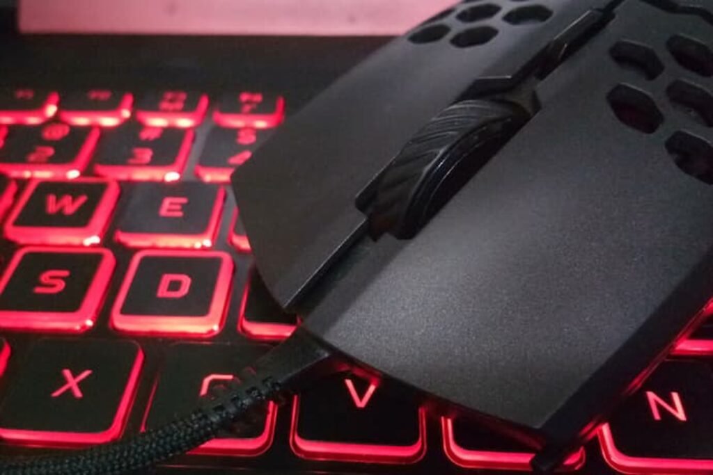 mouse no teclado