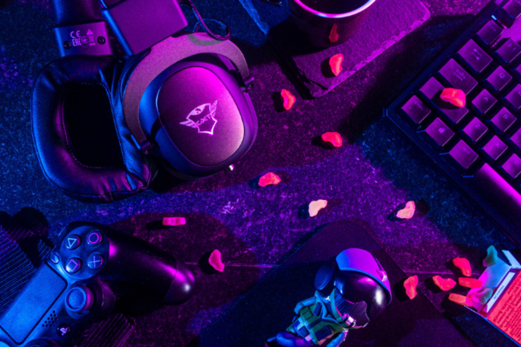 Headset e outros periféricos.